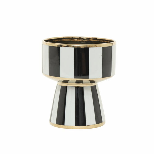 Karaca Home Hailey Ceramic Decorative Flowerpot - [16,5x16,5x18,5cm], 300.22.02.0382