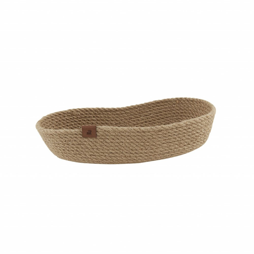 Karaca Home Alba Jute Oval Decorative Plate 37 cm, 300.22.02.0953