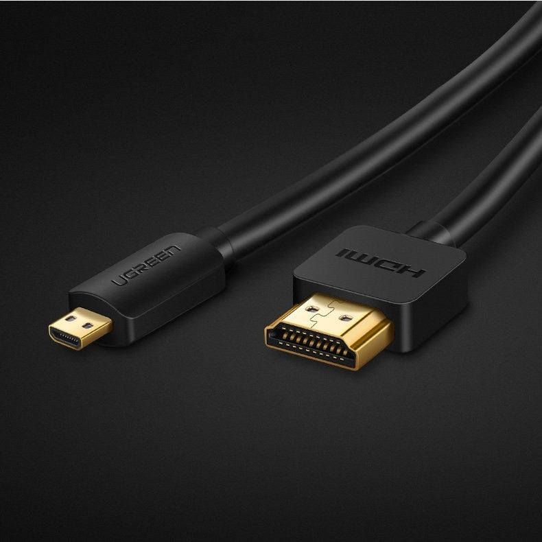 Ugreen, 4K Micro Hdmi Male To Hdmi Male Cable, Premium Quality, Durable Design & Excellent Flexibility Ugreen Hd127 - 30102