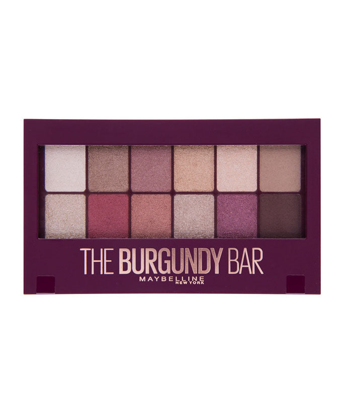 Maybelline, The Burgundy Bar Eyeshadow Palette 04 -9.6G