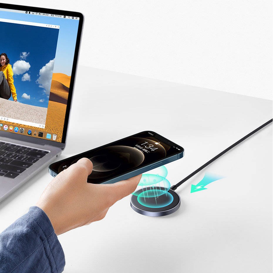 Ugreen, 15W Magnetic Wireless Charger Ugreen Cd245 - 30233