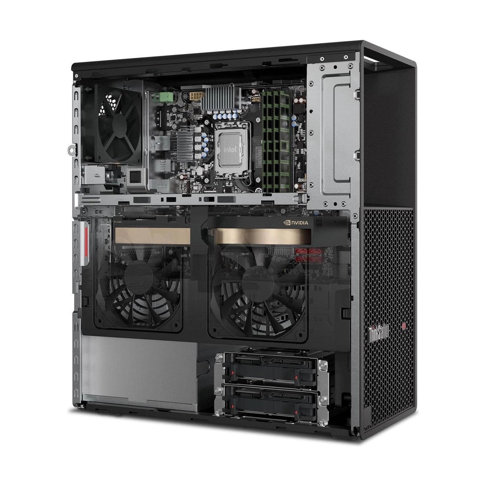 Lenovo, ThinkStation P3 Tower Workstation, Intel Core i7-14700 vPro, 1TB SSD, 64GB DDR5, Nvidia RTX A2000 12GB, W11P,?1?Year?Warranty