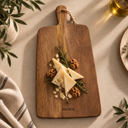 Karaca Premium Mango Cutting & Serving Board – 33 × 21 cm, 8683650397311