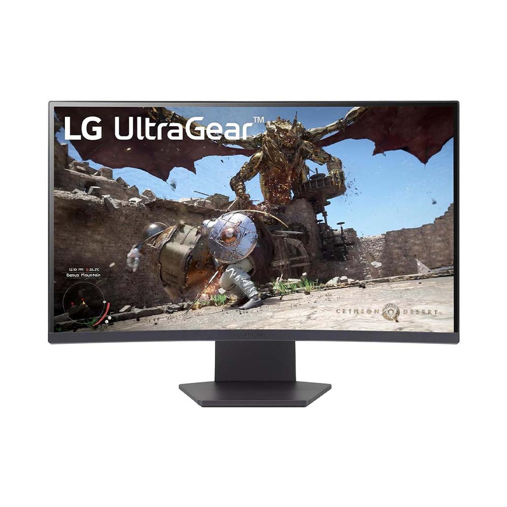 LG, Gaming Monitor 32-Inch UltraGear QHD 180Hz 1ms AMD FreeSync HDR10 1000R, 32GS60QC-B