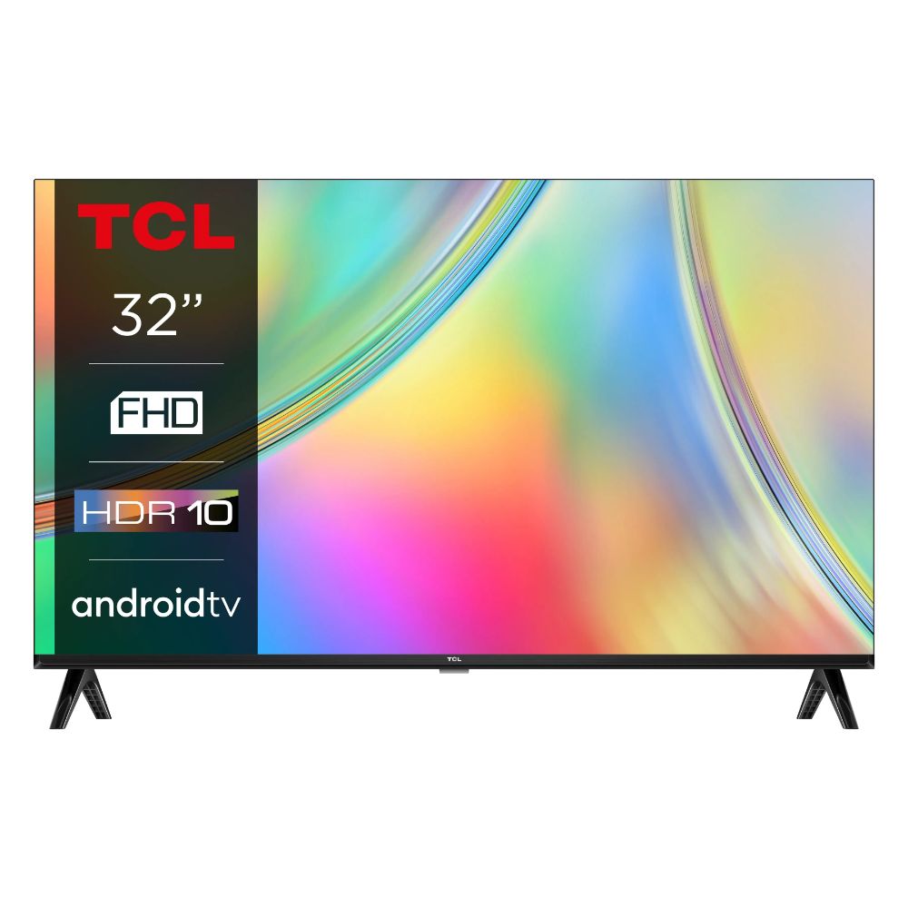 Tcl, Frameless 32' Full Hd Hdr Smart Android Tv