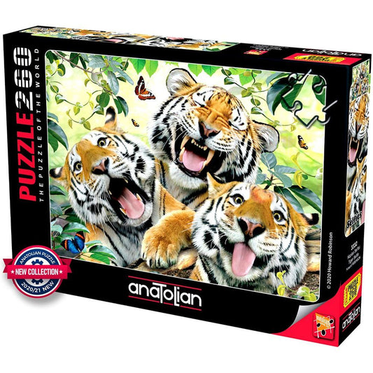 Anatolian, Tiger Selfie Puzzle, 260Pcs