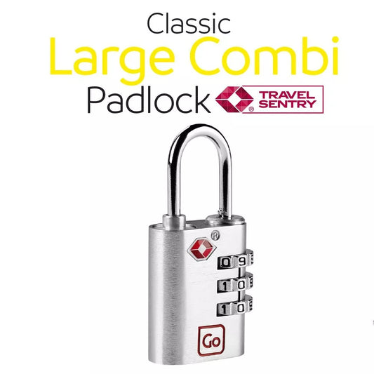 Go Travel, Classic Large Combi Padlock TSA