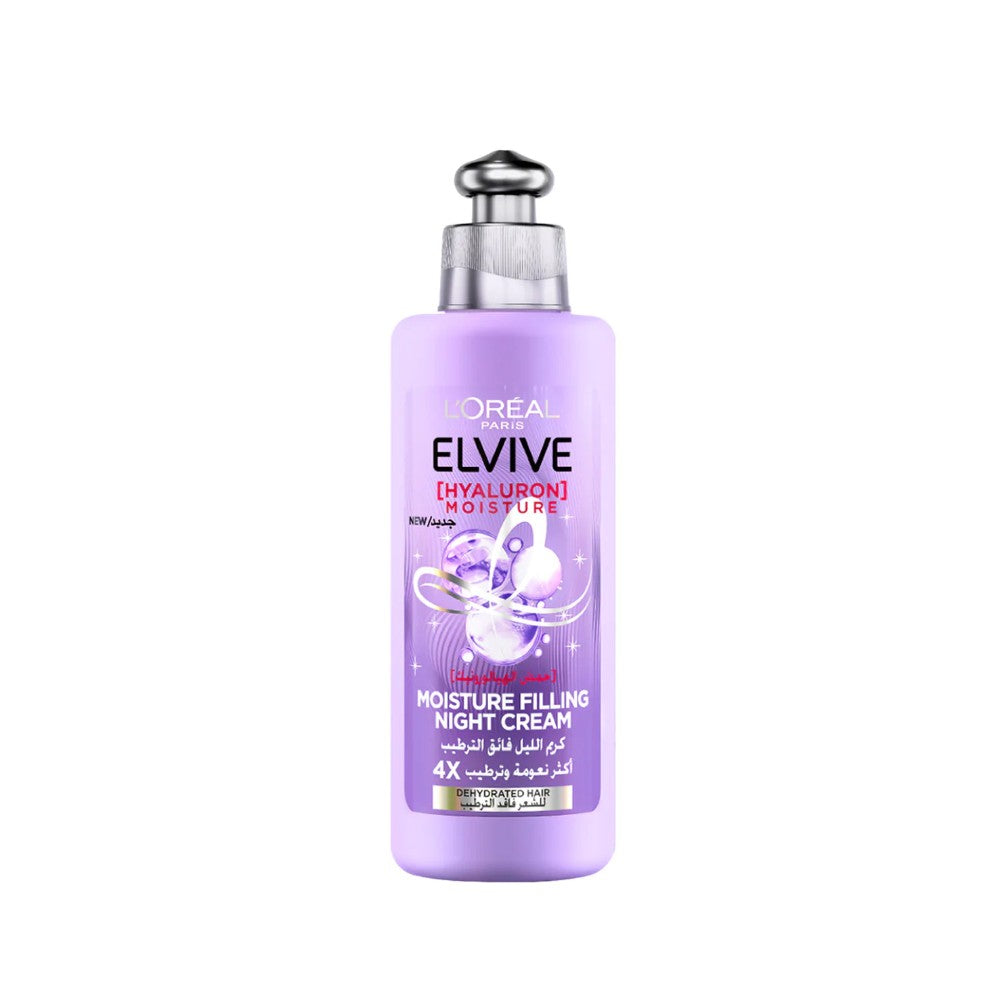 Elvive, Hyaluron Moisture Filling Night Cream Push Pull 200 Ml