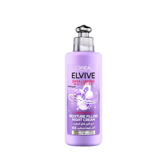 Elvive, Hyaluron Moisture Filling Night Cream Push Pull 200 Ml