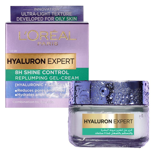 L?Oreal Paris, Hyaluron Expert Gel Cream For Oily Skin 50 Ml