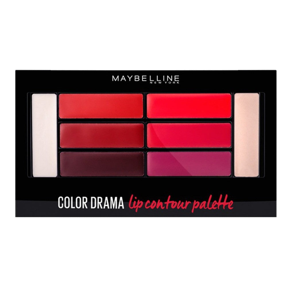 Maybelline, Color Drama Lip Contour Palette Crimson Vixen Lipstick Set