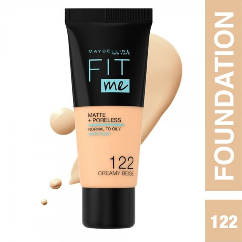 Maybelline, Fit Me Matte Foundation 122 Creamy Beige 30Ml