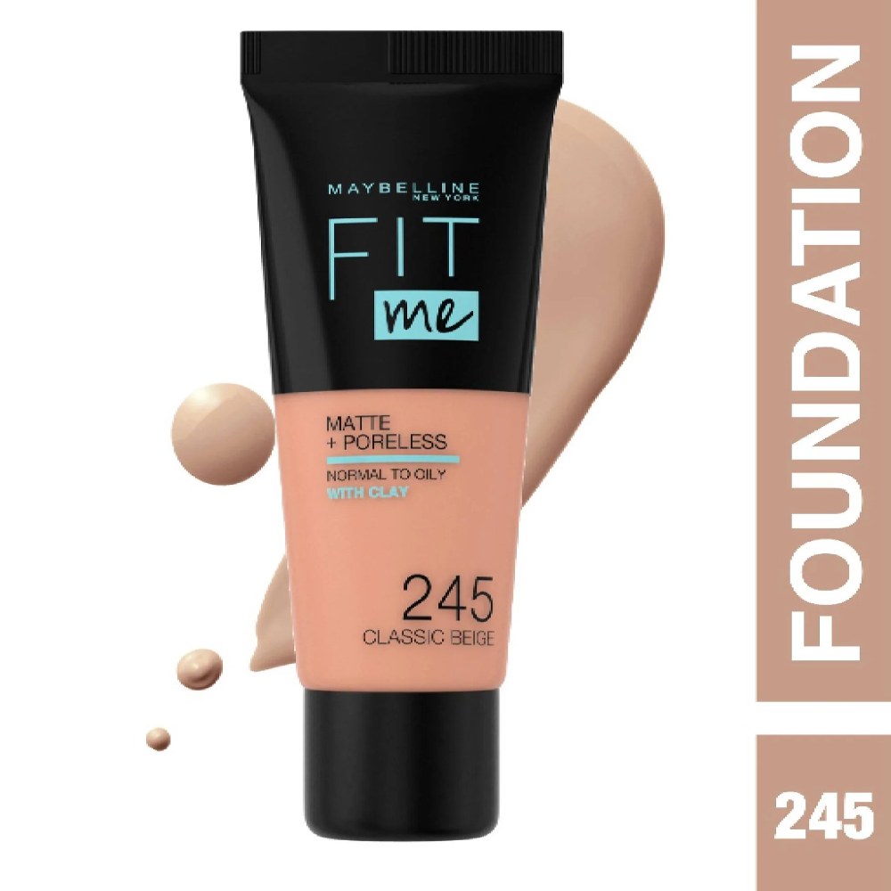 Maybelline, New York Fit Me Foundation 245 Classic Beige