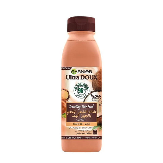 Ultra Doux, Hair Food Coonut & Maccadamia Shampoo Frizzy/Unruly Hair 350Ml