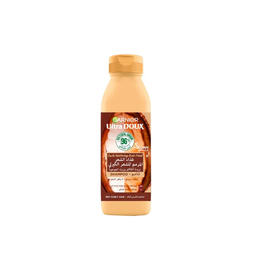 Garnier, Ultra Doux Vegan Hair Food Cocoa Butter & Jojoba Oil Shampoo 350Ml