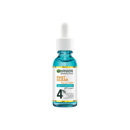 Garnier, Fast Clear 4% Salicylic Acid Anti-Acne Treatment Booster Serum 30mL