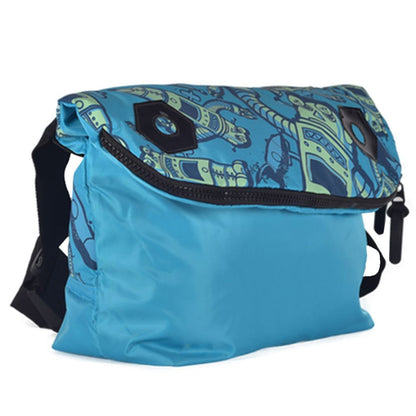 Smile Yalla, Unisex Cross Bag, Blue