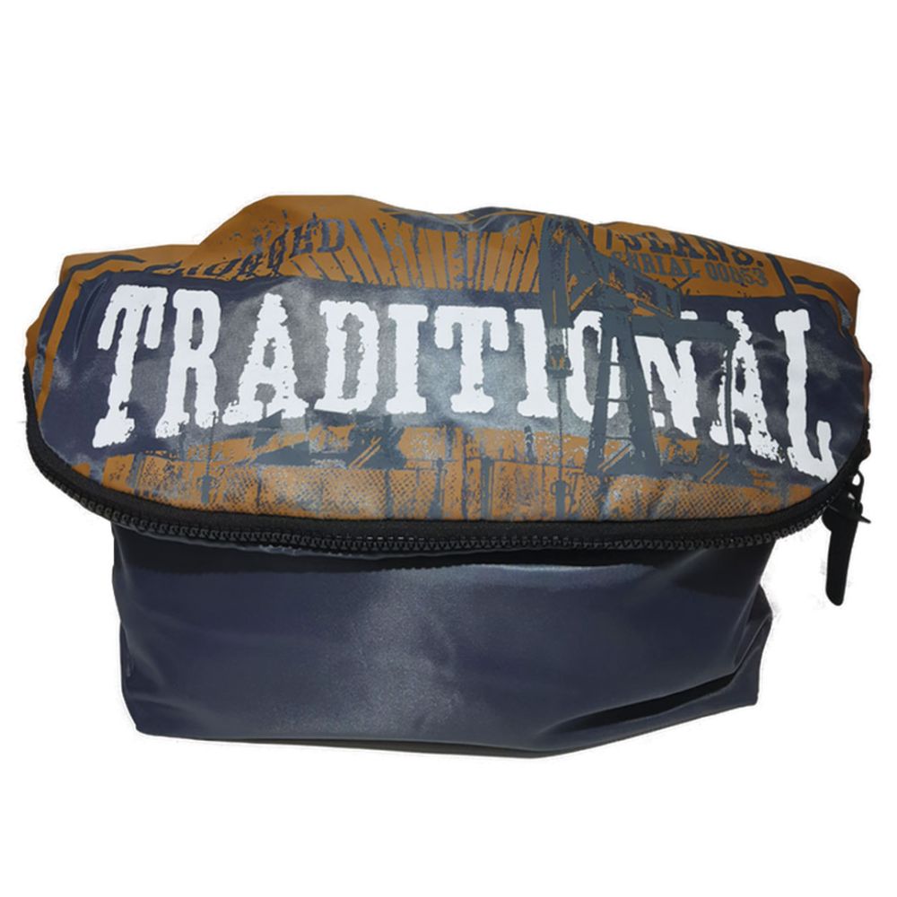 Smile Yalla, Unisex Cross Bag, Brown