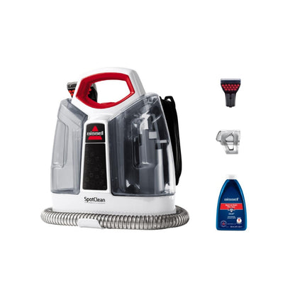 Bissell Portable SpotClean, Powerful Stain Removal for Carpets, Curtains, Upholstery, and Messes, Compact & Lightweight Design, 3698E