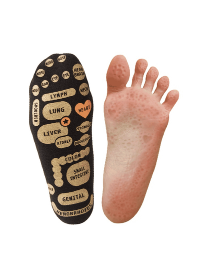 MIKASA DOUBLE-SIDED REFLEXOLOGY REGULAR SOCKS