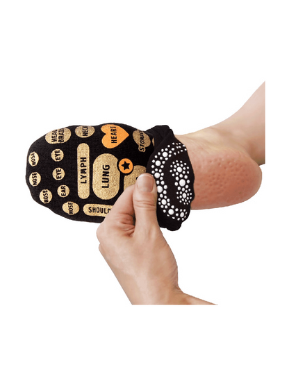 MIKASA DOUBLE-SIDED REFLEXOLOGY REGULAR SOCKS