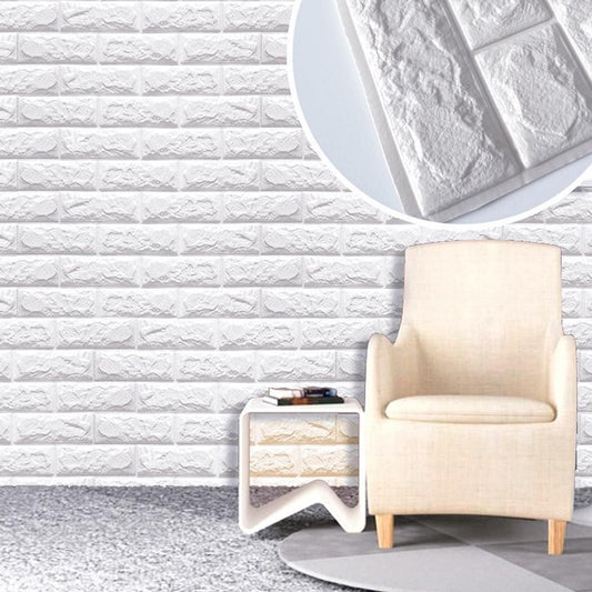 3D, Foam Wall Sticker, Bricks 8Mm, Available In Different Colors