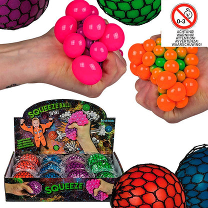 Out Of The Blue, Anti-Stress Ball, Squeeze Ball In The Net, 12/0929, Available in Different Colors