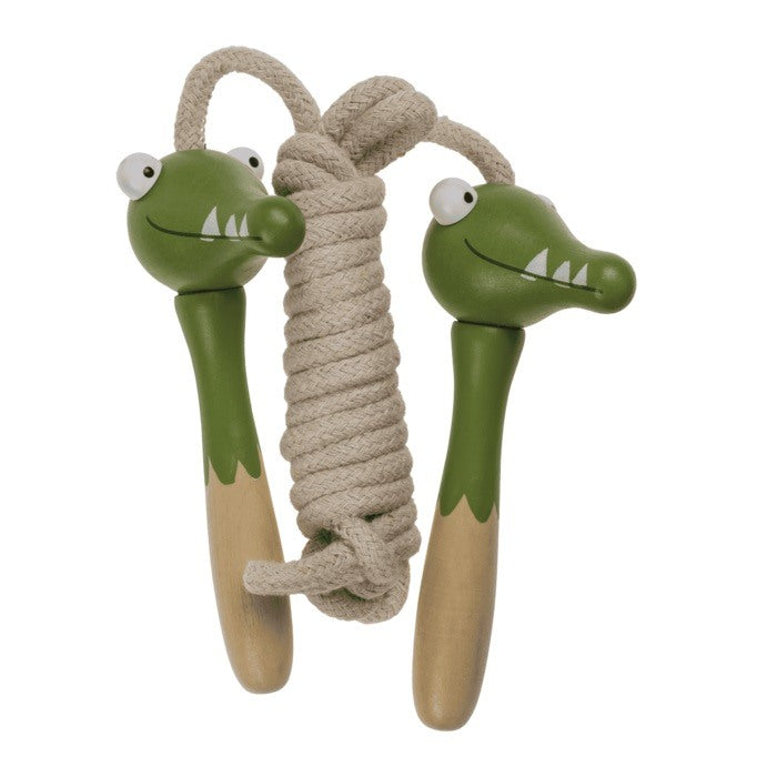 Out Of The Blue, Wooden Skipping Rope Animals #76/6187, Available in Different Colors