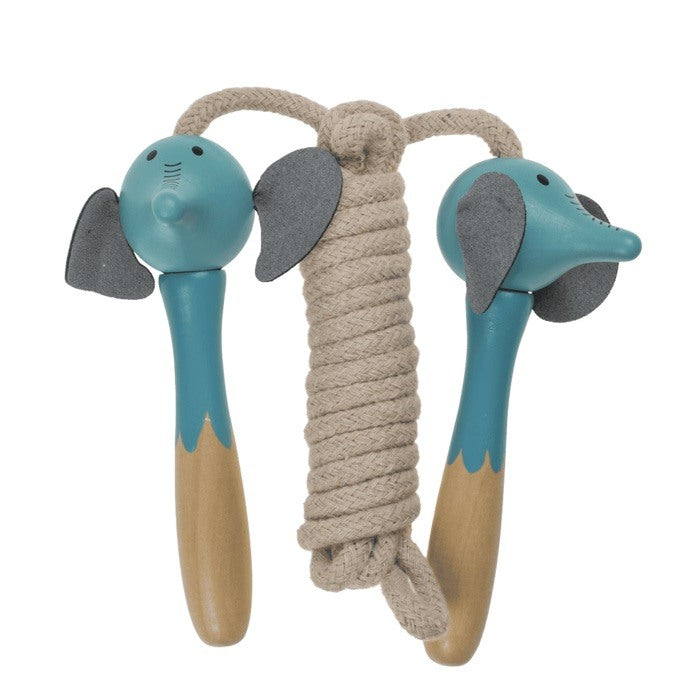 Out Of The Blue, Wooden Skipping Rope Animals #76/6187, Available in Different Colors