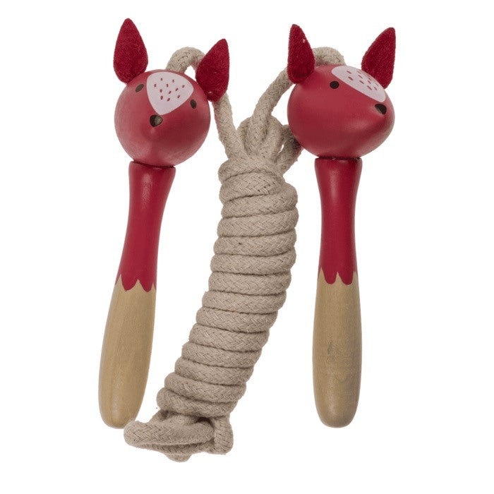 Out Of The Blue, Wooden Skipping Rope Animals #76/6187, Available in Different Colors