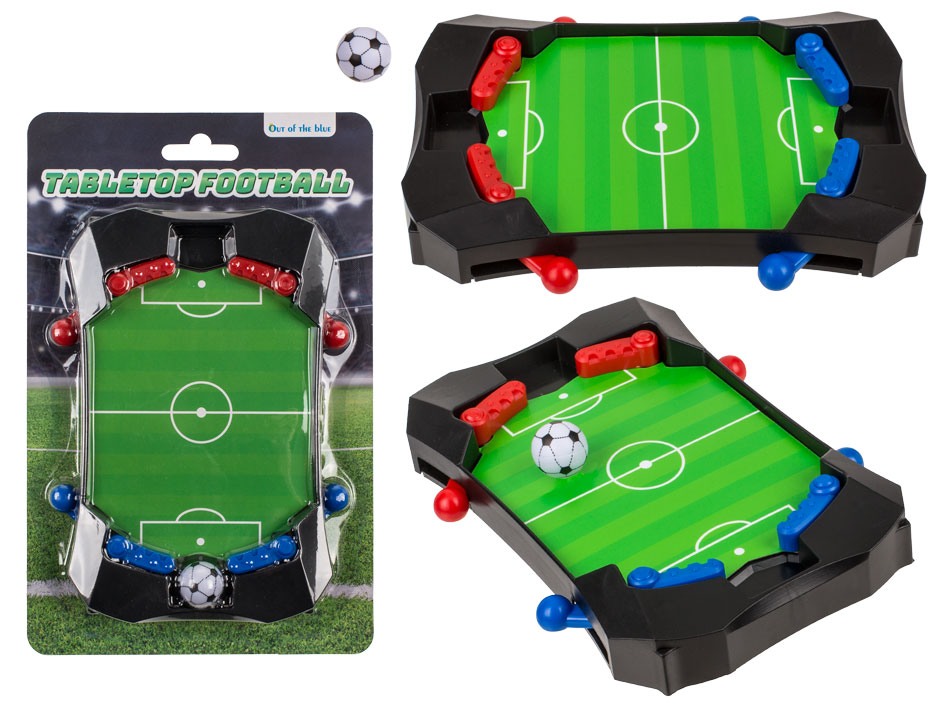 Out Of The Blue, Mini Plastic Tabletop Football With 1 Ball 18.5Cm#63/3062.