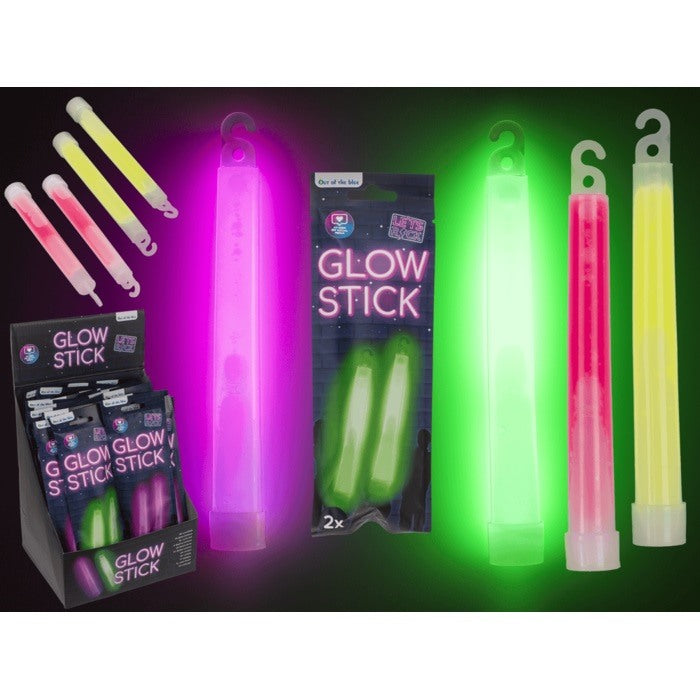 Out Of The Blue, Glow Stick, 14 Cm, Set Of 2 Per Foil Bag #90/0975.