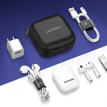Ugreen, Waterproof Small Size Case For Earphone, Cable, Charger, Earbuds & Memory Card