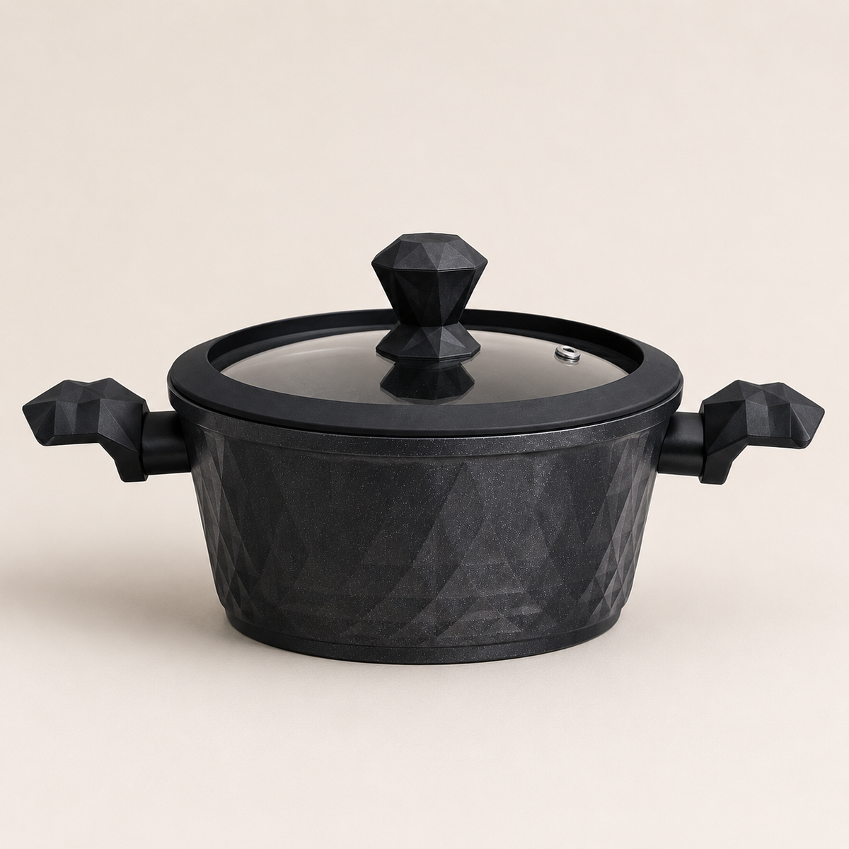 Karaca BioDiamond Antibacterial Handle Induction Base Pot 20 cm, 153.03.08.0422