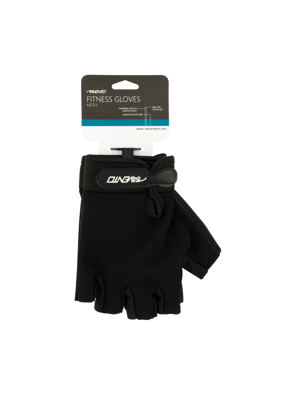 AVENTO FITNESS GLOVES MESH