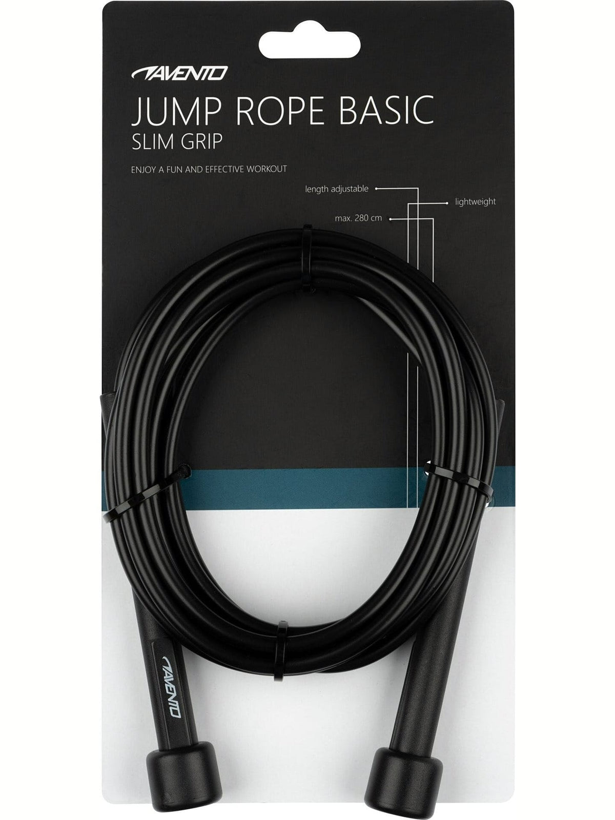 AVENTO JUMP ROPE BASIC SLIM GRIP