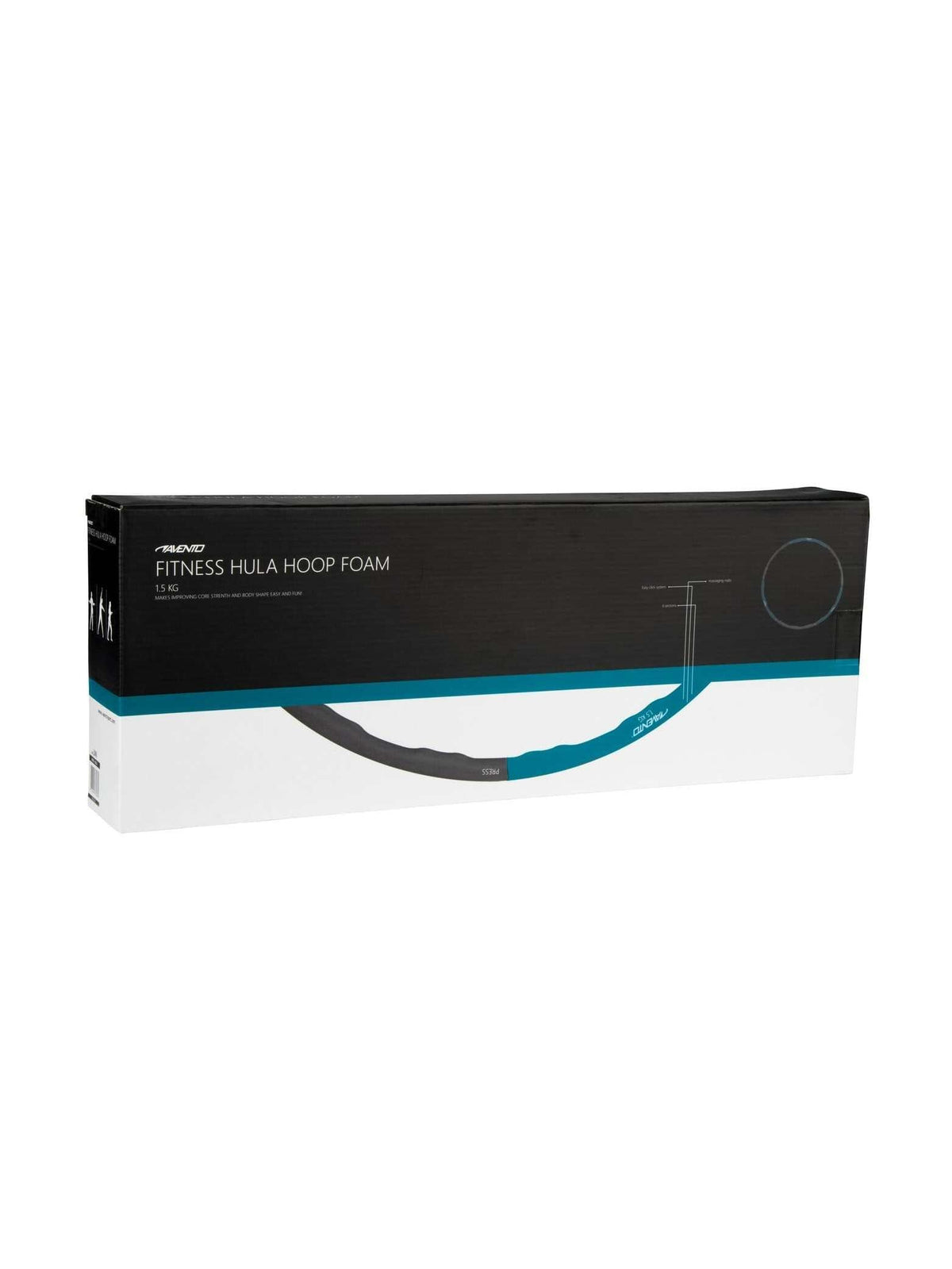 AVENTO FITNESS HULA HOOP FOAM 1.5 KG