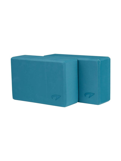 AVENTO YOGA BLOCK SET OF 2 FOAM