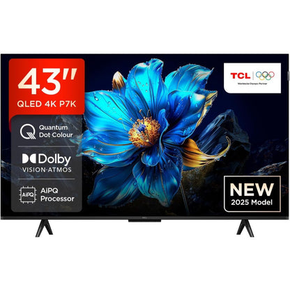 Tcl, Qled 43' Uhd 60Hz Smart Google Tv