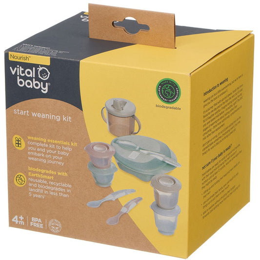 Vital Baby, Nourish Start Weaning Kit - Natural