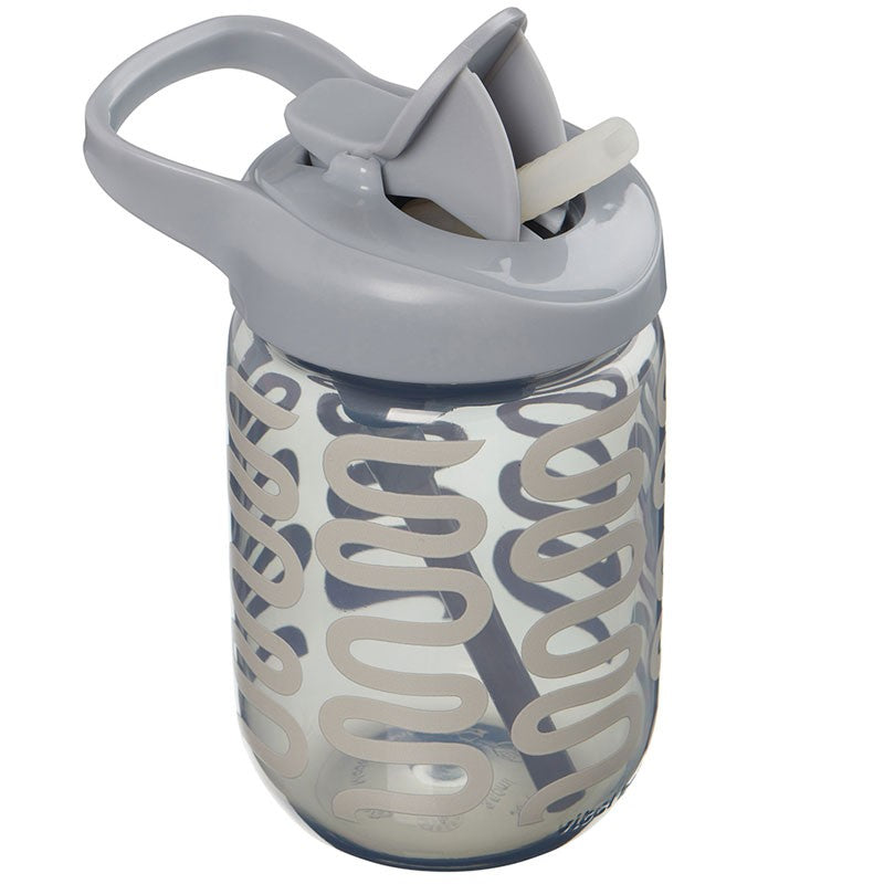 Vital Baby, Hydrate Sippy Straw 350ml- Natural Sky Grey
