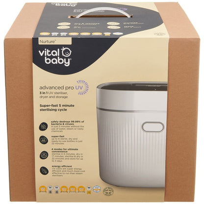 Vital Baby, Nurture Advanced Pro UV Steriliser & Dryer