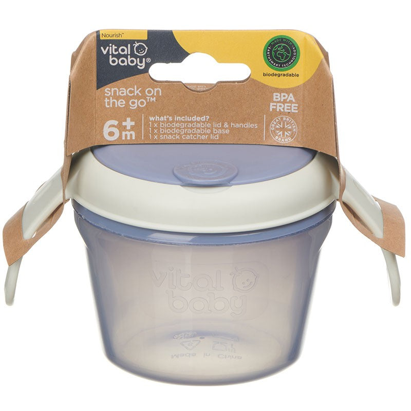 Vital Baby, Nourish Snack On The Go-Natural Grape Blue