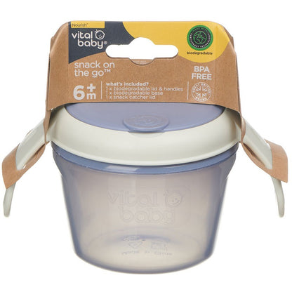 Vital Baby, Nourish Snack On The Go-Natural Grape Blue