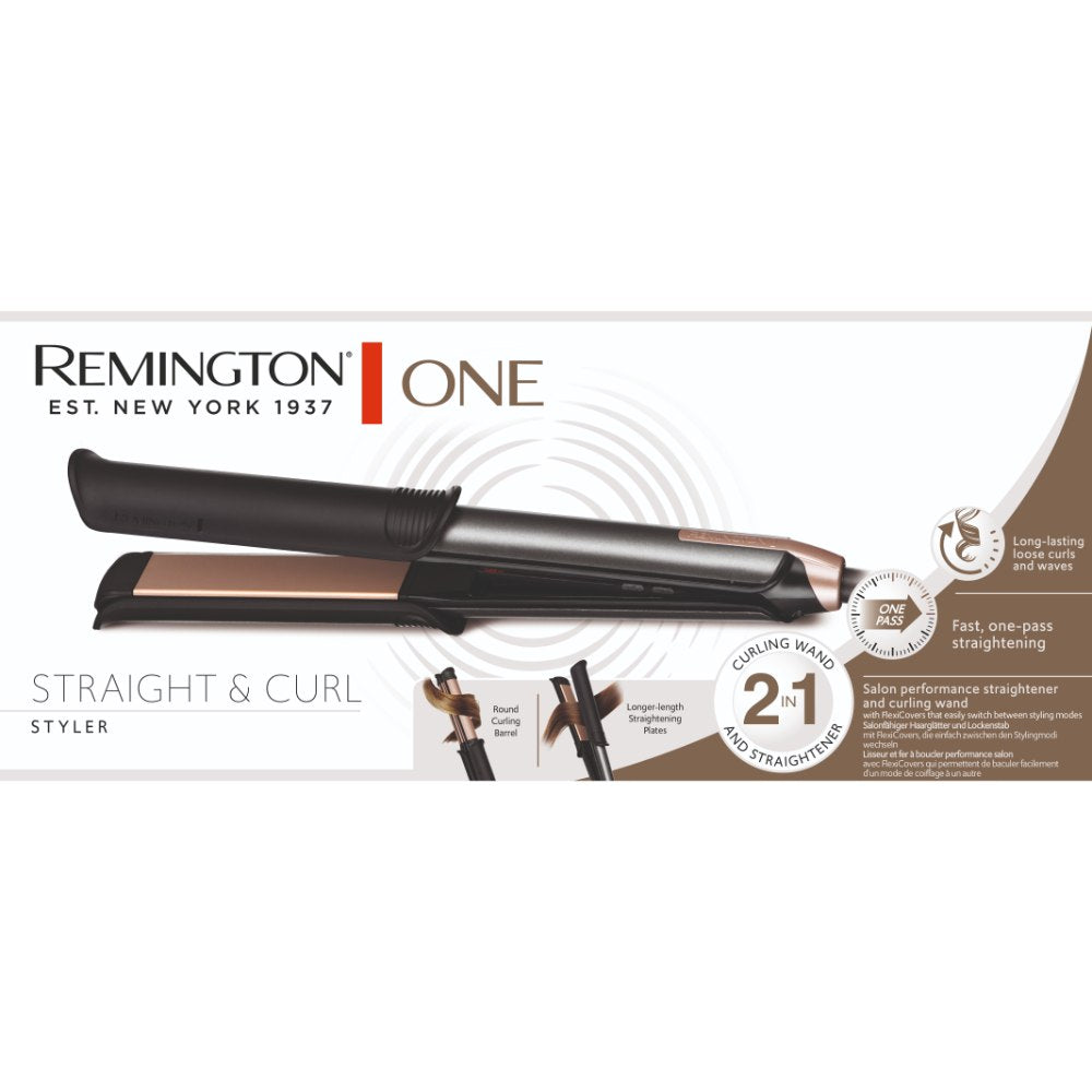 Remington,g 2 In 1 One Straight & Curl Styler
