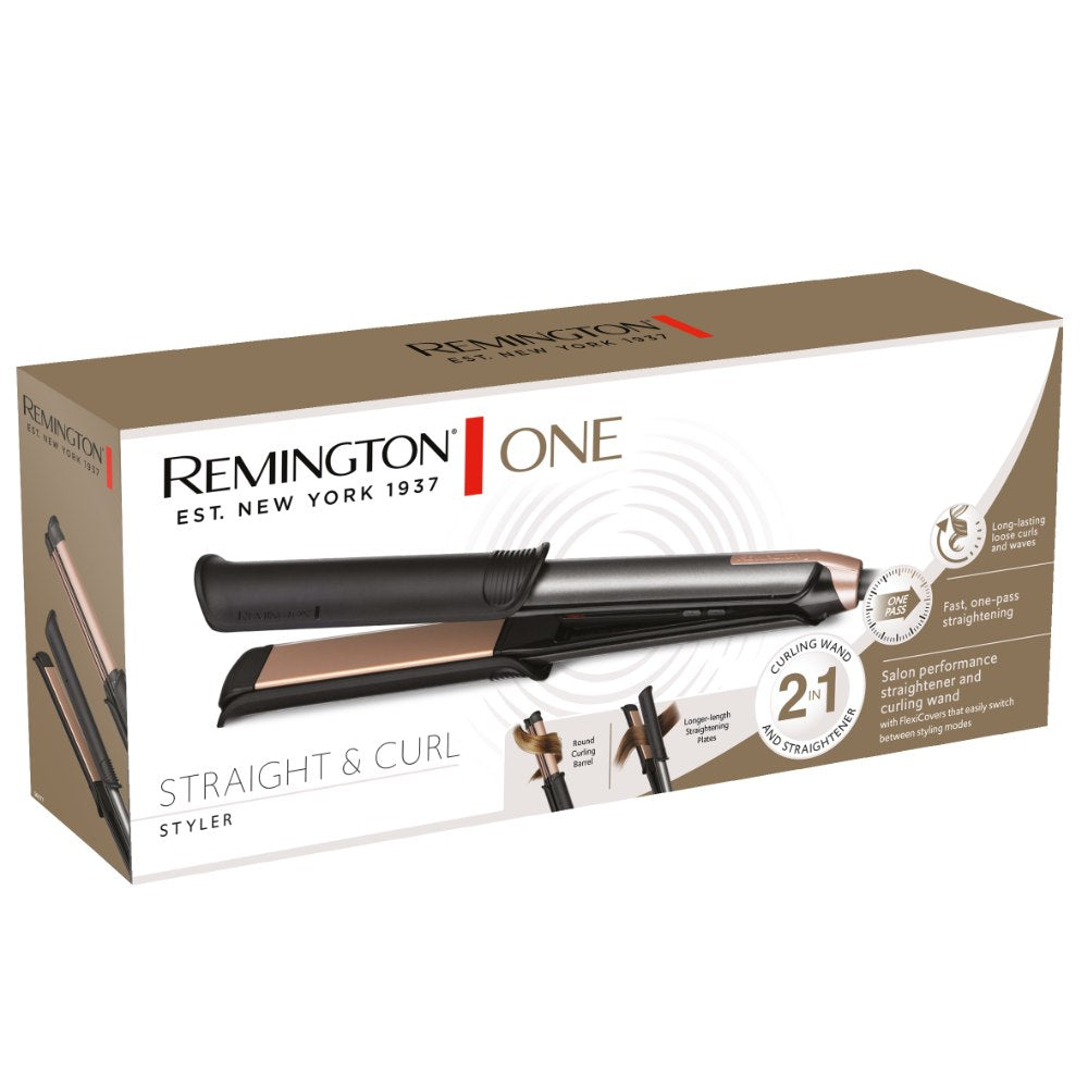 Remington,g 2 In 1 One Straight & Curl Styler