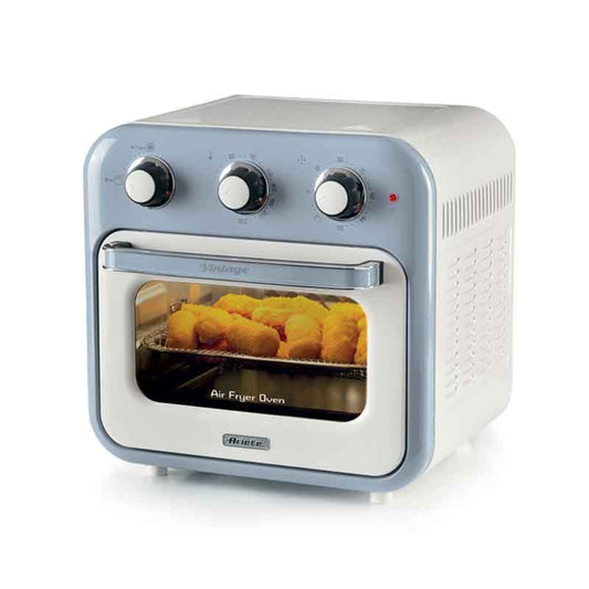 Ariete Vintage Air Fryer Oven 16L, 1400W, Rotisserie, Blue, 4632/05