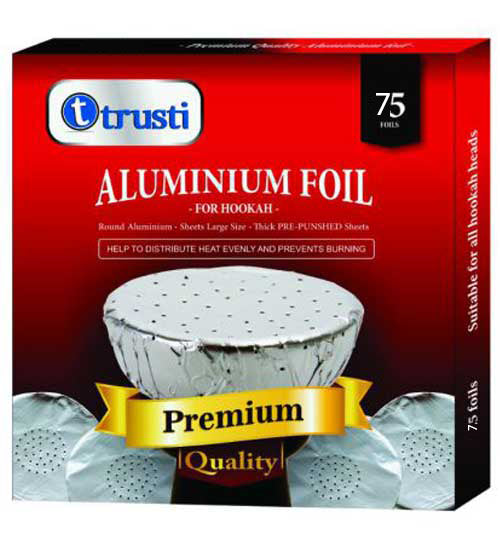 Trusti, Aluminium Foil 75Pcs Regular
