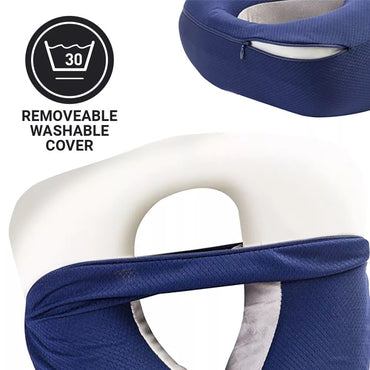 Go Travel, Memory Dreamer Pillow Dark Blue