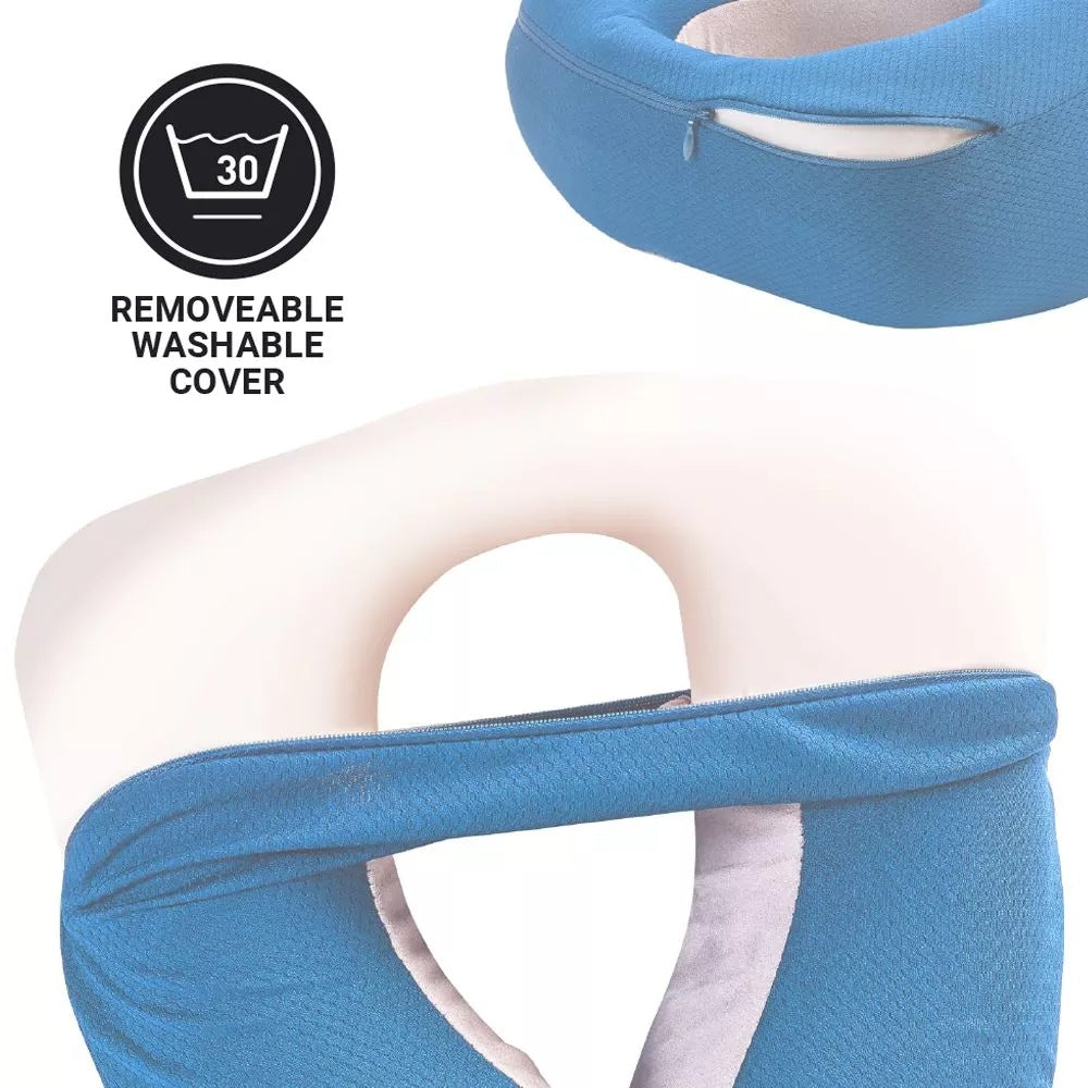Go Travel, Memory Dreamer Pillow Blue